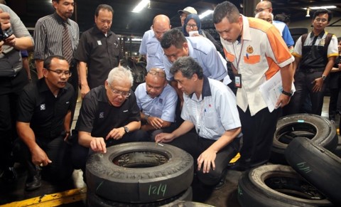 Sunrich Retread Tyres accredited with MS224:2005 Production Standard