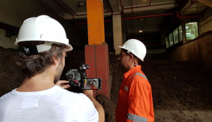 ecoWise tri-generation biomass power plant in the media