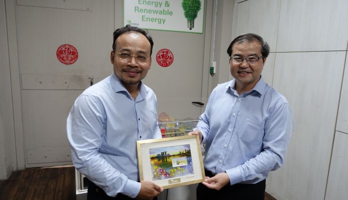 His Excellency Mr H.E Preap Kol and representatives visit