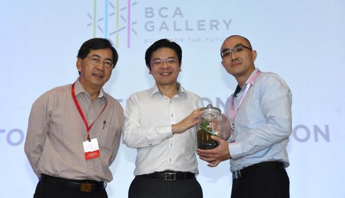 ecoWise received token of appreciation from BCA