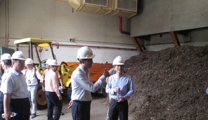 Visiting Officers from Sino-Singapore Tianjin Eco-City (SSTEC) at ecoWise’ Biomass Power Plant