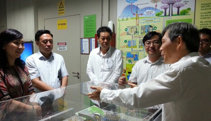 Visiting Officials from Yuzhong District Government