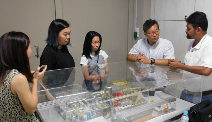 香港废物学会会长来访绿科集团生物质电厂