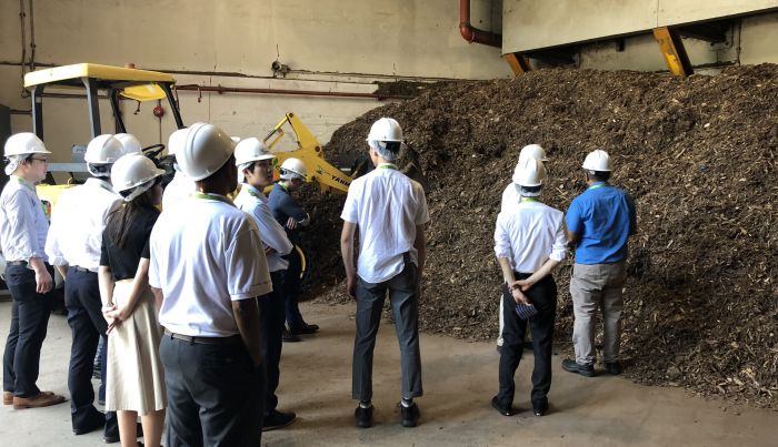 Taisei Group from Japan Visited ecoWise Biomass Power Plant